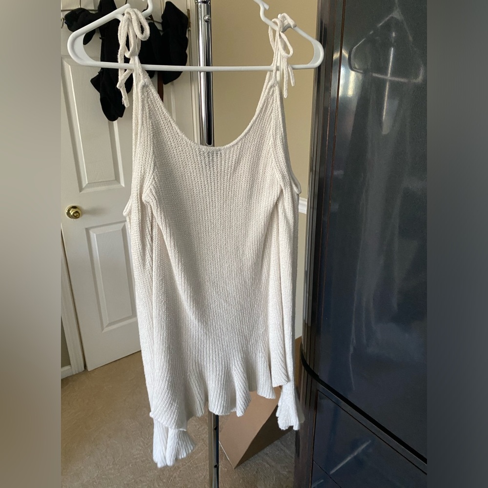 Long sleeve off shoulder top